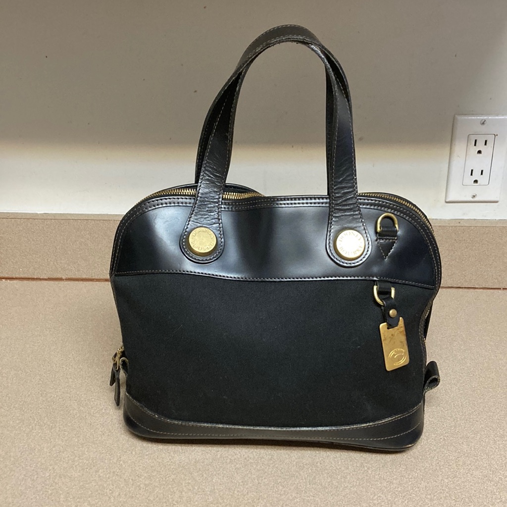 Dooney And Bourke Cabriolet Cloth Small Zip Zip Satchel
